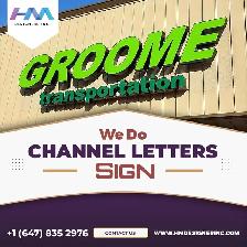 Channel Letters – Custom 3D Signs