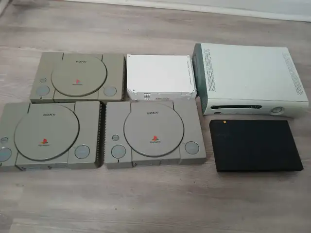 lot de consoles defectueuses a donner
