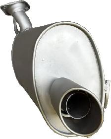 Exhaust Muffler for 2008 to 2013 Mitsubishi Outlander 2.4L - Photo 3