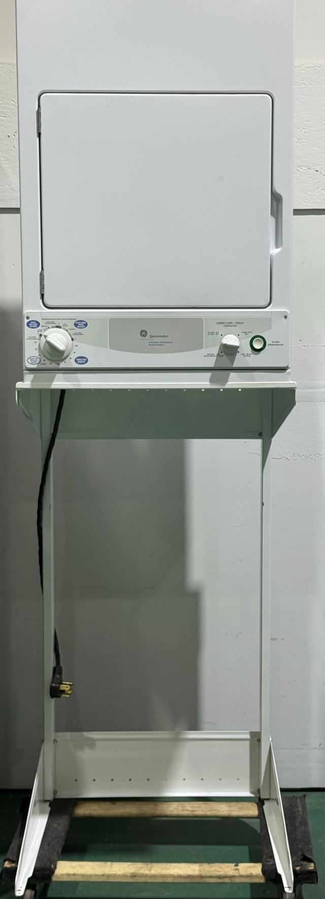 GE Spacemaker Washer & Dryer With Frame $825 only