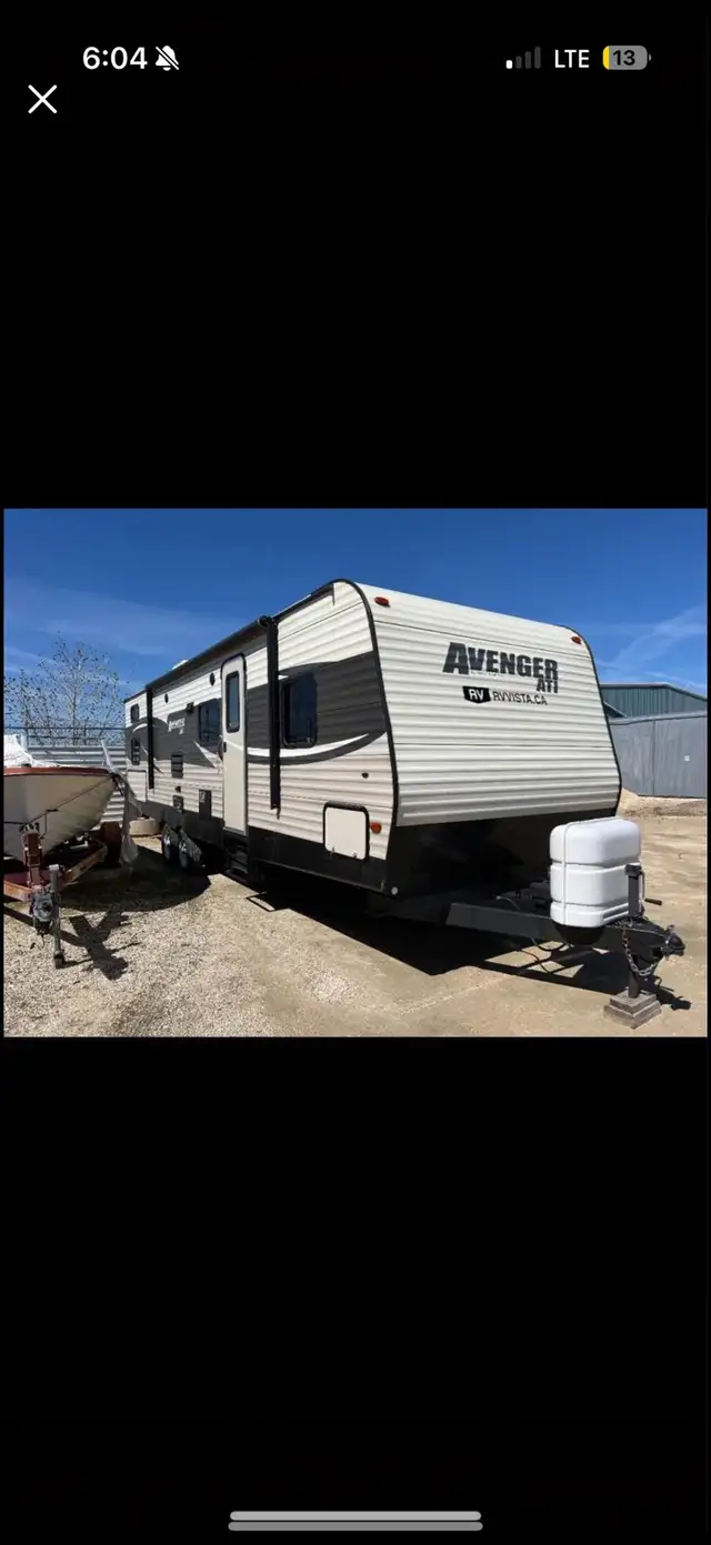 2018 Avenger Camper Trailer