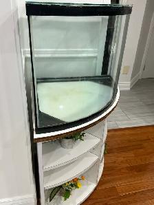 37 GALLON CORNER BOWFRONT WITH STAND - Photo 2
