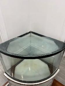 37 GALLON CORNER BOWFRONT WITH STAND - Photo 3