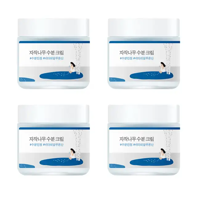 ROUND LAB Birch Juice Moisturizing Cream 80mlX4