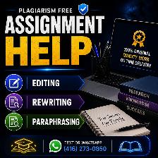 PLAGIARISM FREE ASSIGNMENT HELP EDITING, REWRITING, PARAPHRASING