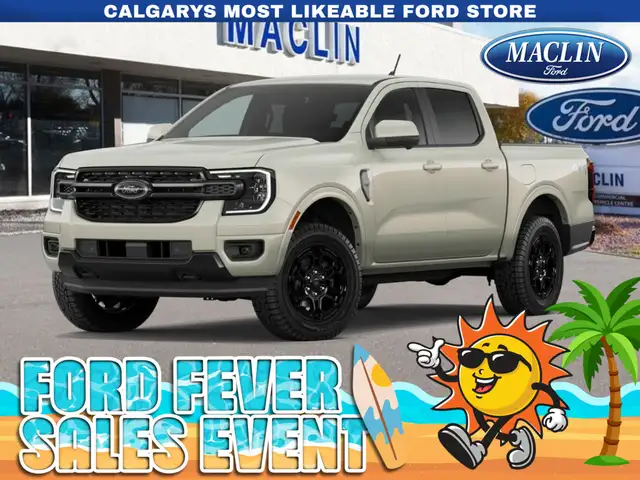 2026 Ford Ranger LARIAT | BLACK APPEARANCE PACKAGE