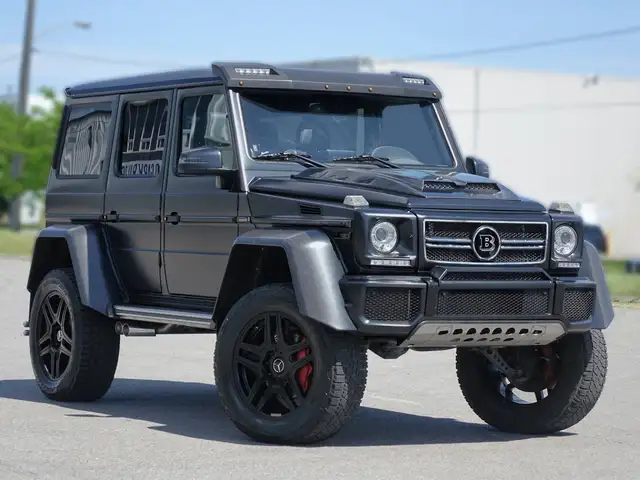 2017 Mercedes-Benz G-Class G550 4x4 SQUARED|CLEAN CARFAX|NAV|ROO