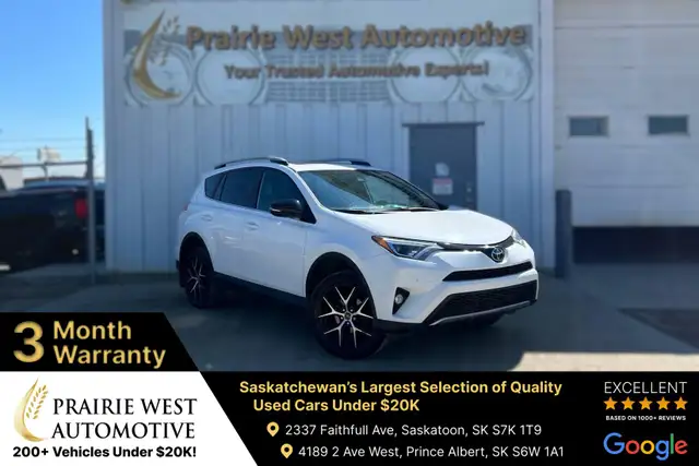 2017 Toyota RAV4 AWD SE | Remote Start | Power Tailgate