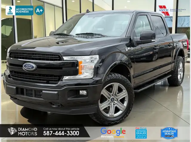 2018 Ford F-150 LARIAT 4WD SuperCrew 5.5' Box 3.5L Engine - No A