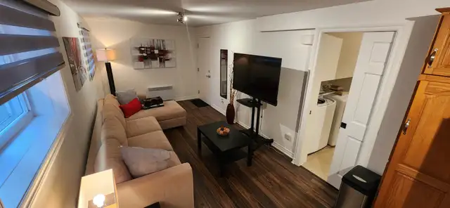 ROSEMONT - MAINTENANT – TOUT CECI MEUBLÉ- Neuf 3 1/2 – BACHELOR