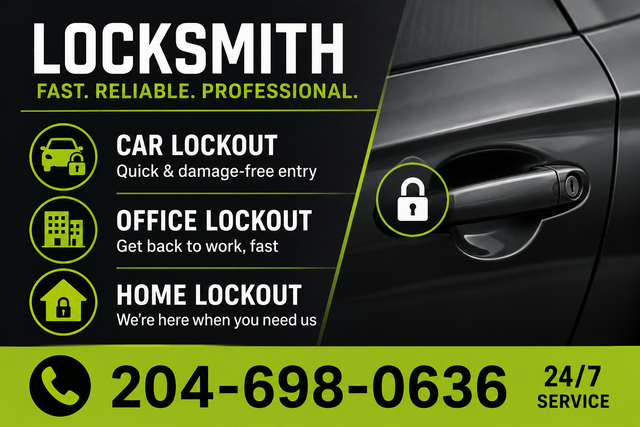 24/7 Locksmith Services | Car, Home & Office Lockouts