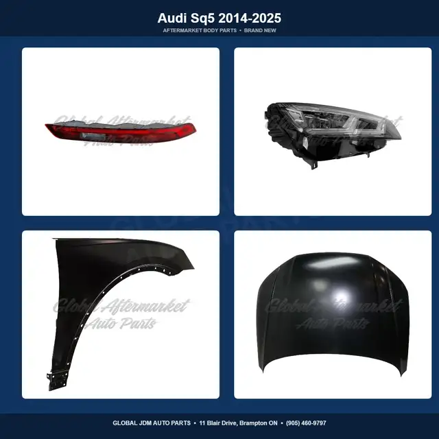 Audi Sq5 2014-2025 Grille Bumper Absorber Hood Fender Mirror