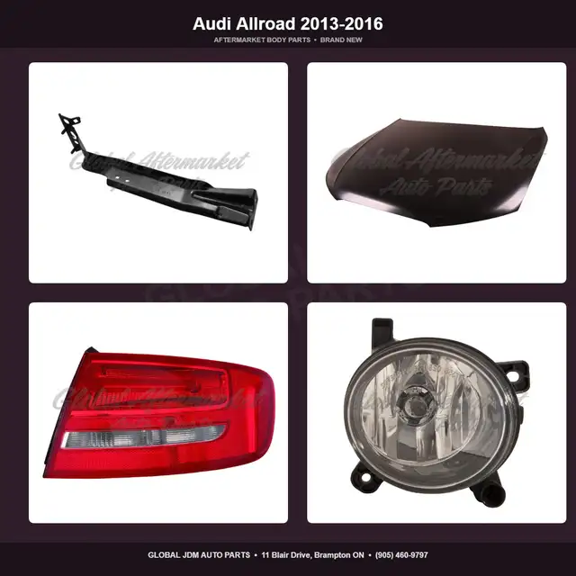 Audi Allroad 2013-2016 Hood Fender