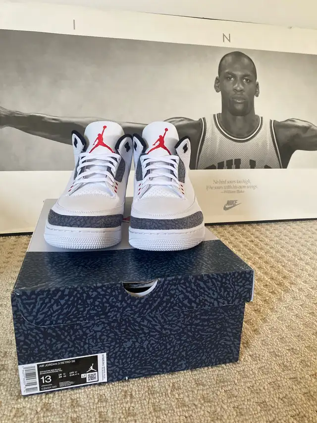 Air Jordan 3 Retro SE Denim….. Deadstock BNIB Sz13