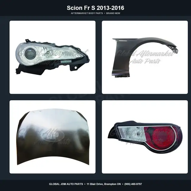 Scion Fr S 2013-2016 Hood Fender Bumper