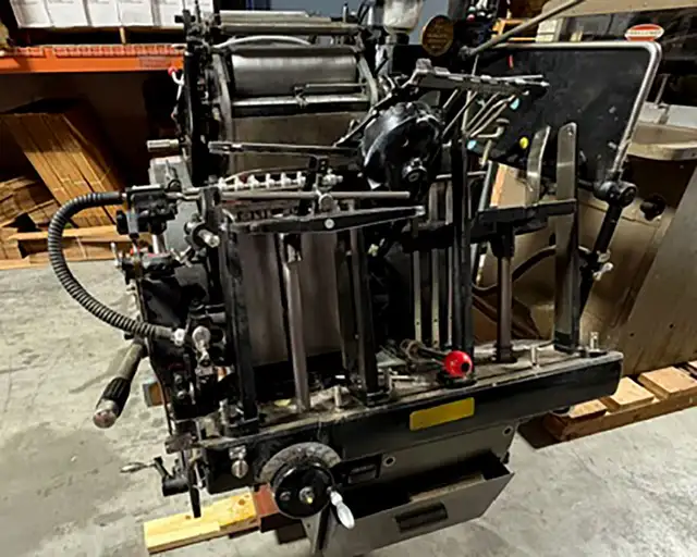 Heidelberg 10x15' Foil Stamper