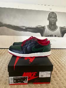 Air Jordan 1 Retro Low Og (Women’s) Sz 9….Gucci Colorway BNIB - Photo 2