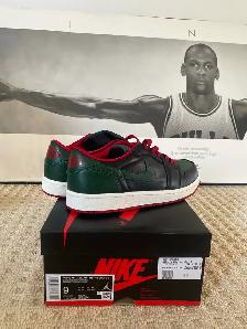 Air Jordan 1 Retro Low Og (Women’s) Sz 9….Gucci Colorway BNIB - Photo 4
