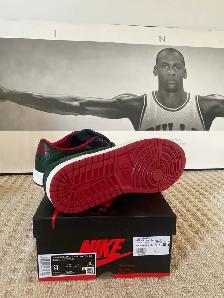 Air Jordan 1 Retro Low Og (Women’s) Sz 9….Gucci Colorway BNIB - Photo 5