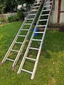 32’ aluminum featherlight extension ladder. - Photo 7