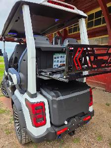 2027 D-Max 4 seater Lithium Electric Golf cart In Mineral White - Photo 5