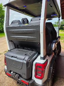 2027 D-Max 4 seater Lithium Electric Golf cart In Mineral White - Photo 6