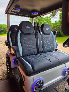 2027 D-Max 4 seater Lithium Electric Golf cart In Mineral White - Photo 7