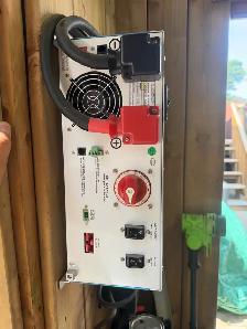 slightly used microgreen 4kw off grid system.