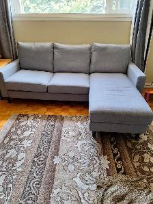 $50 GRAY MODERN SECTIONAL MIDLAND - Photo 2