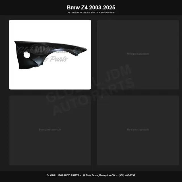 Bmw Z4 2003-2025 Fender