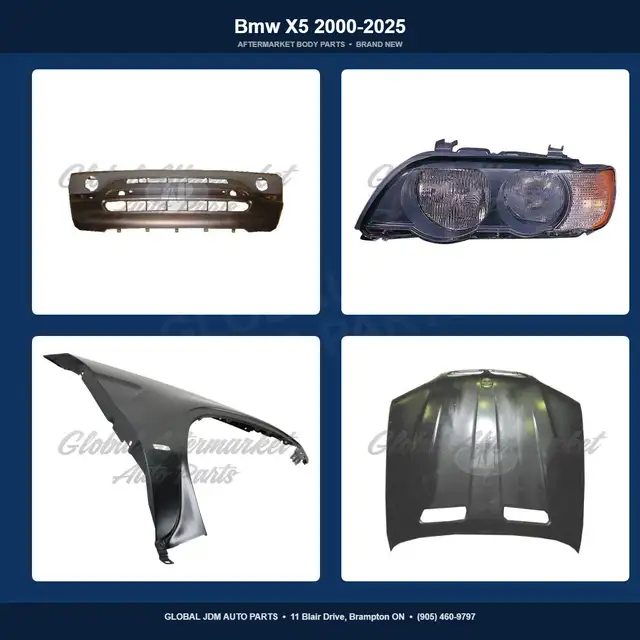 Bmw X5 2000-2025 Hood Grille Fender Bumper Absorber