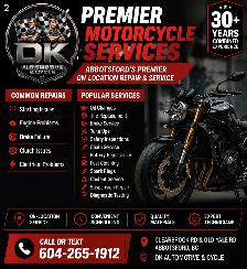 Motorcycle Mobile Mechanic - Service and Repair 604-265-1912