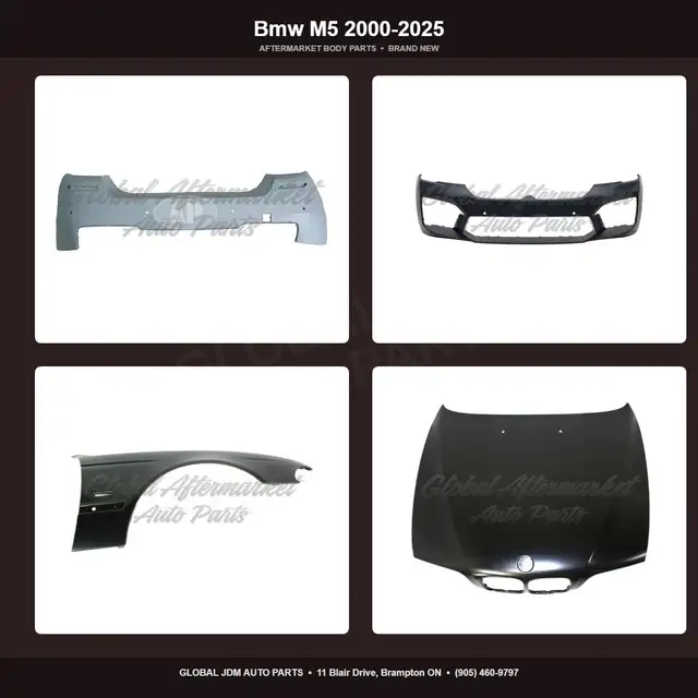 Bmw M5 2000-2025 Hood Grille Fender Bumper