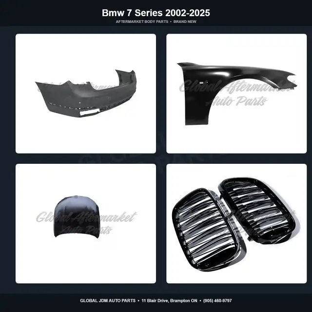 Bmw 7 Series 2002-2025 Grille Bumper Fender Hood