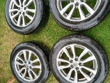 18'ALLOY WHEELS W/SENSORS, AND DECENT TIRES 245/60/18