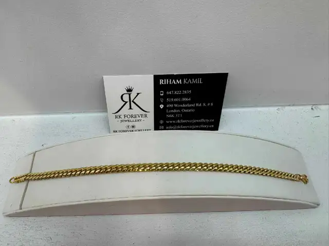 10k yellow gold bracelet # 429_5
