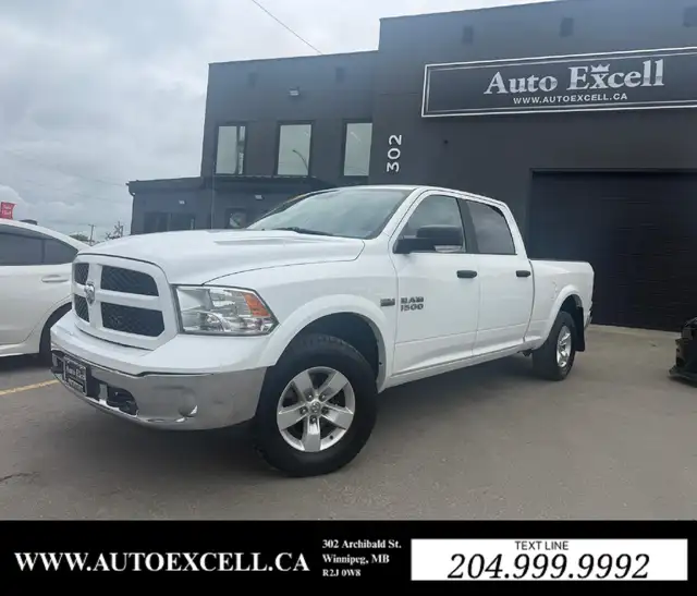 2018 RAM 1500 OUTDOORSMAN - BACK-UP CAMERA - VOCAL ASSIST - NAV