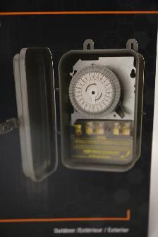 Time Switch with Metal Box Woods 59104R 40-Amp Outdoor New - Photo 6