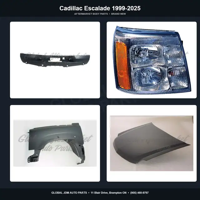 Cadillac Escalade 1999-2025 Mirror Hood Grille Fender Bumper