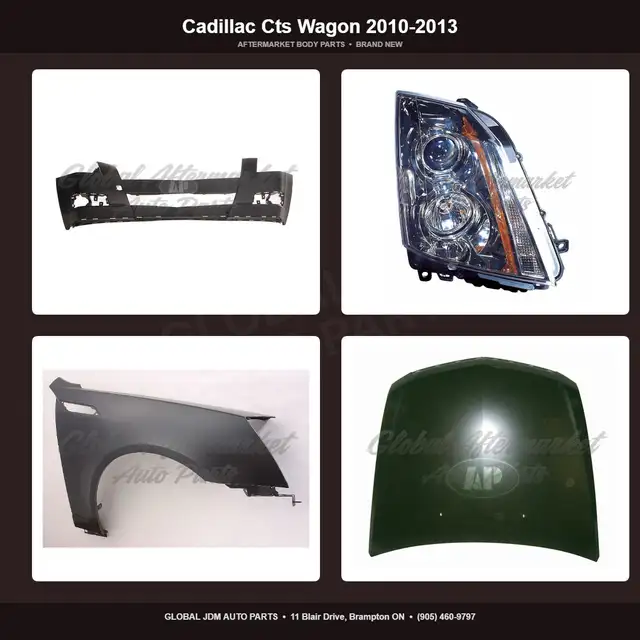 Cadillac Cts Wagon 2010-2013 Grille Hood Bumper Fender