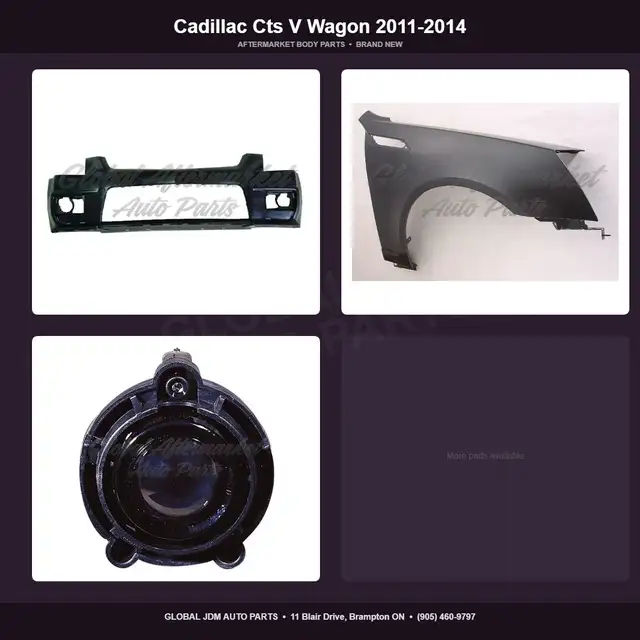 Cadillac Cts V Wagon 2011-2014 Fender Bumper