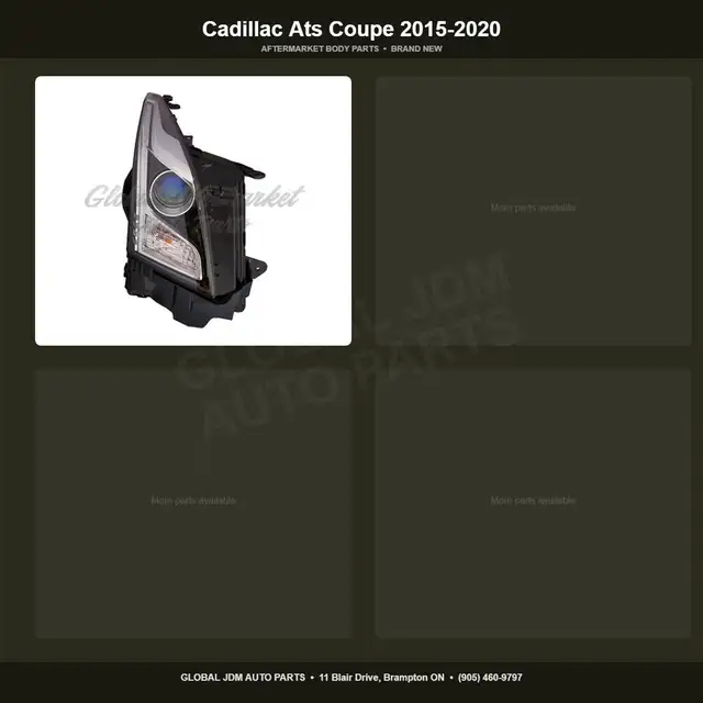 Cadillac Ats Coupe 2015-2020