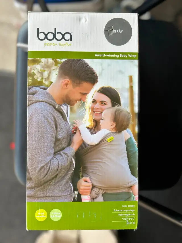 ONE NEW BOBA AWARD WINNING BABY WRAP