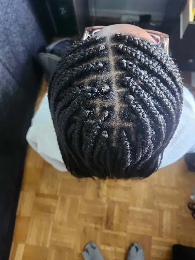 Braided hair extensions
