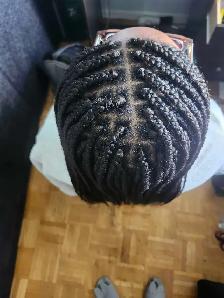 Braided hair extensions