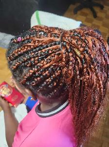 Braided hair extensions - Photo 4
