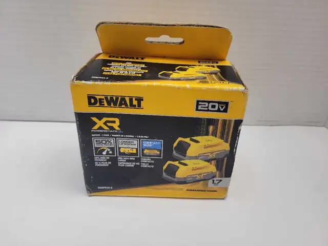 Dewalt DCBP034-2 2 Pack PowerStack Batterries NEW