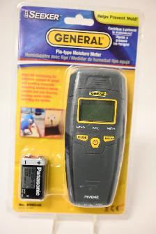 Moisture Meter Pin TypeThe seeker General Model MMD4E Brand New