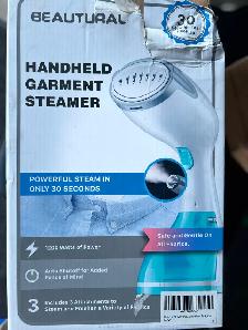 NEW BEAUTURAL  PORTABLE HANDHELD STEAMER