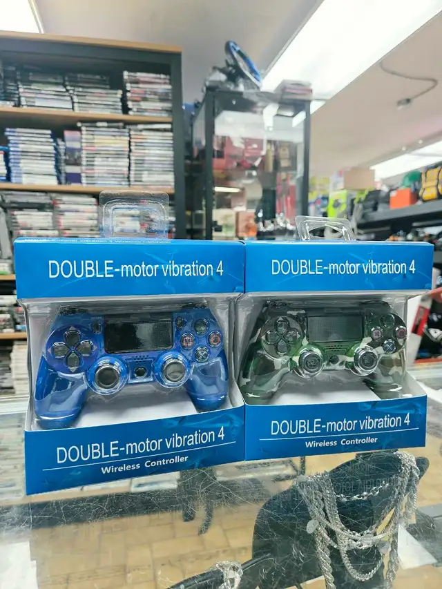 Manette sans fil Double-motor vibration 4
